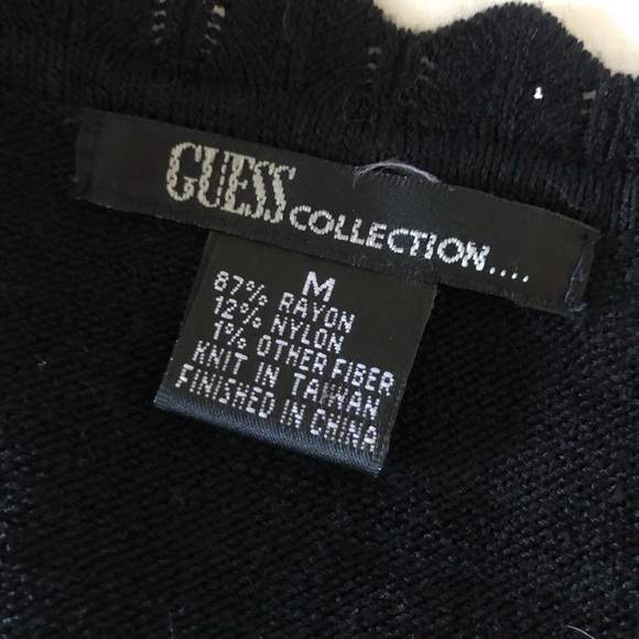Guess Collection clingy black knit dress! - Picture 4 of 5